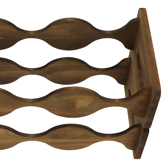 16.5" Wood Wine Bottle Holder by Ashland®